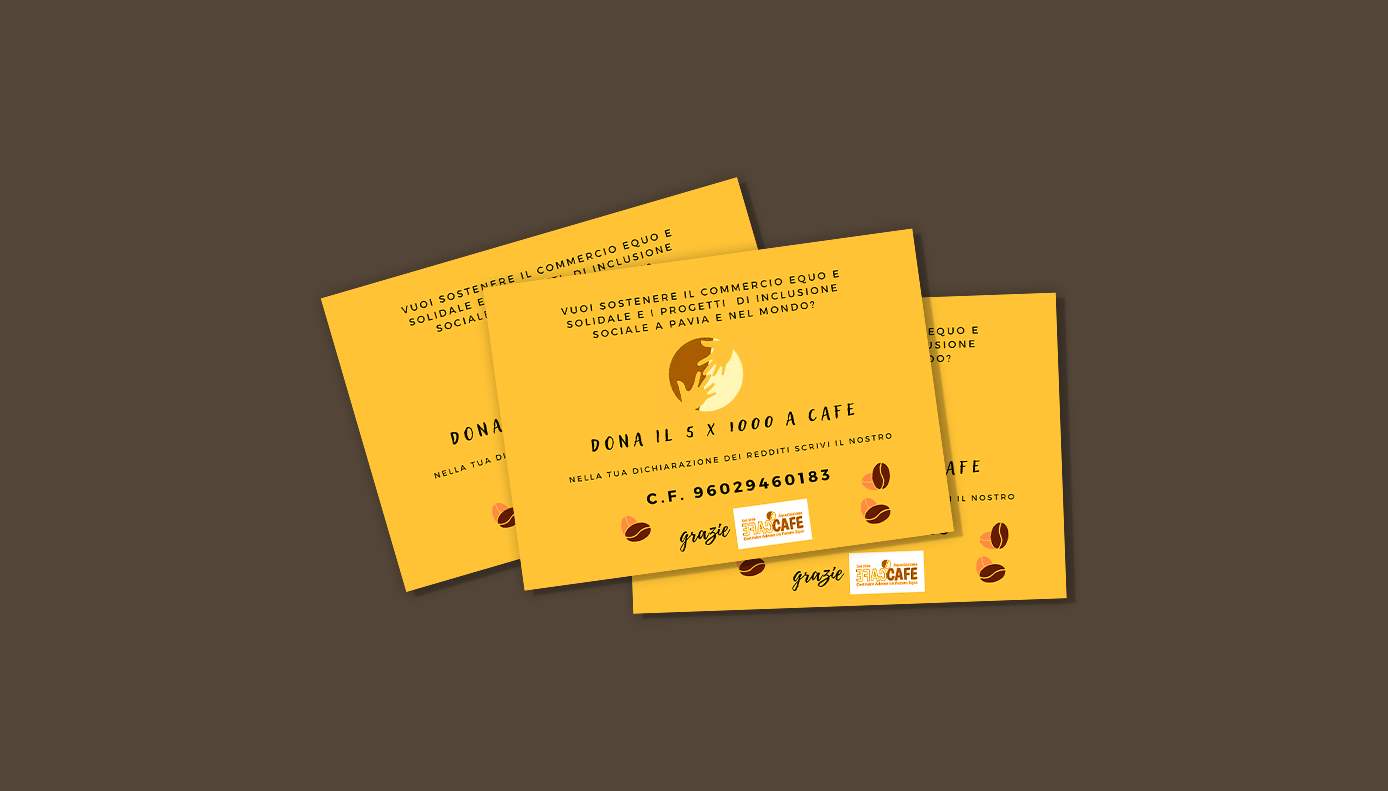 La tessera 5x1000 di CAFE